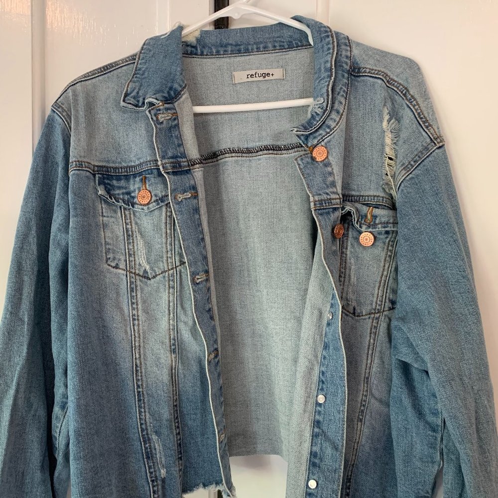 Jean jacket, size 3x (oversized fit)